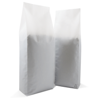 1kg Side gusset white matt