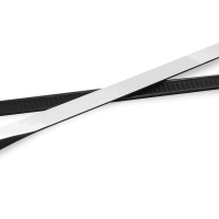 black tin ties for coffee packaging