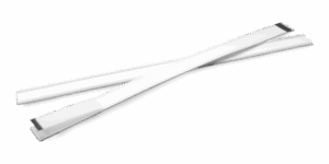 white tin ties for coffee packaging