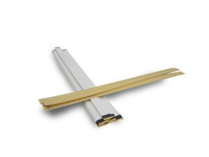 brown tin ties for coffee packaging