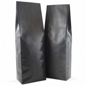 250g Side Gusset bag in matt black