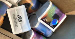 branded packaging with redcycle label