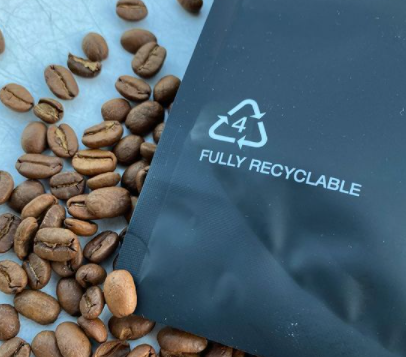 Recyclable coffee packaging