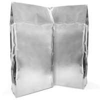 10kg Quad Seal Bag Silver