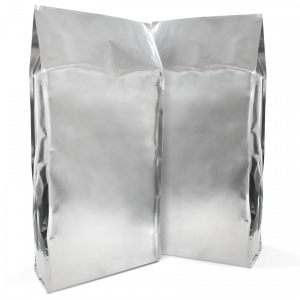 10kg Quad Seal Bag Silver