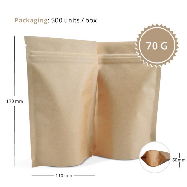70g Stand Up Pouches - Image 2