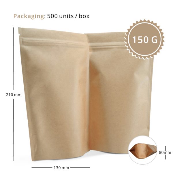 150g Stand Up Pouches - Image 2