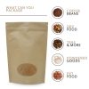 250g Stand Up Pouches with Window - Image 4