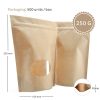 250g Stand Up Pouches with Window - Image 2