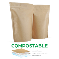 Compostable Natural Kraft