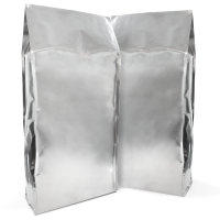 10kg Quad Seal Bag, Silver
