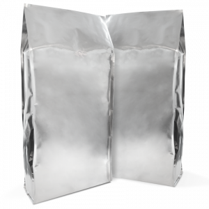 10kg Quad Seal Bag, Silver