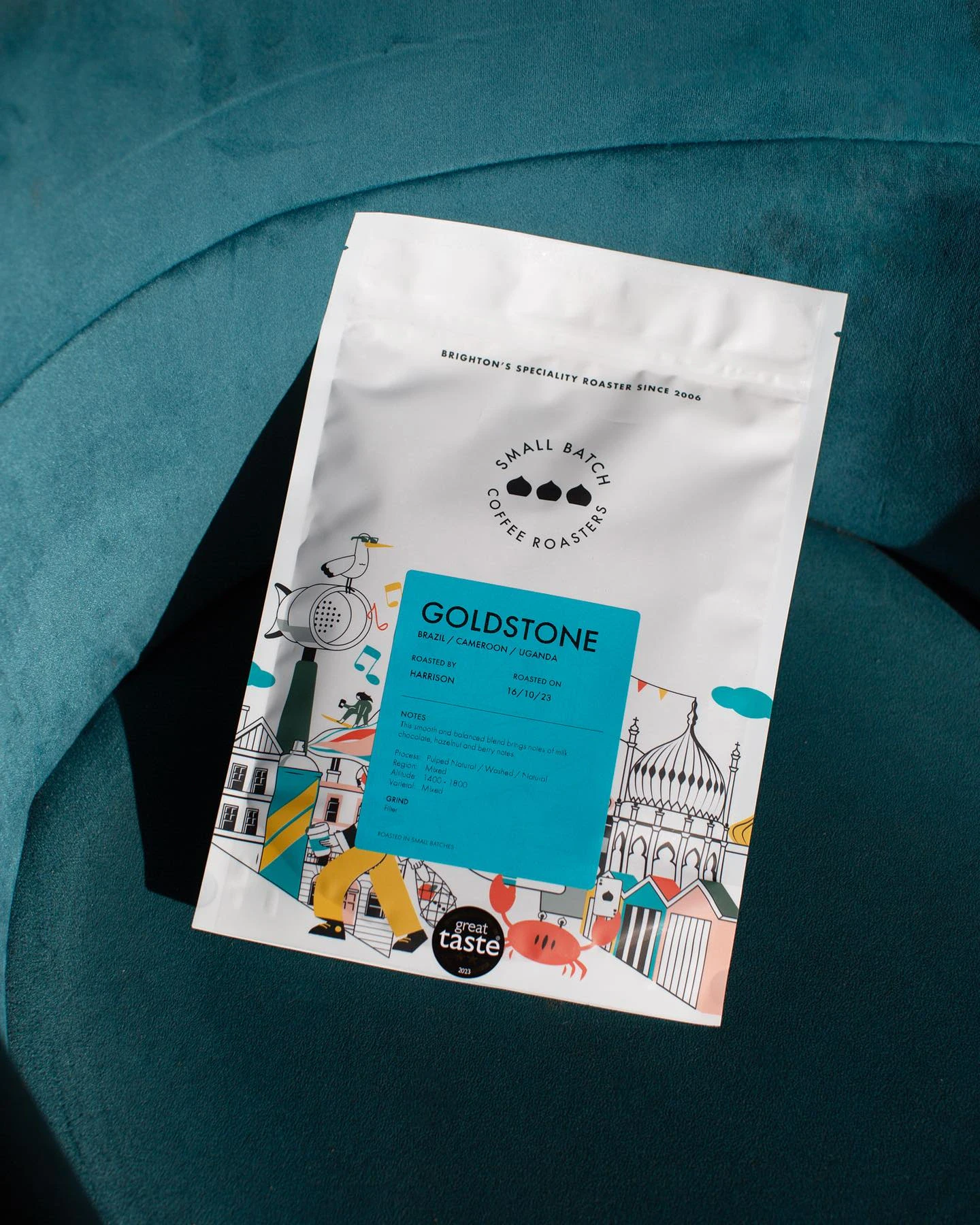 Stand up pouch coffee bag